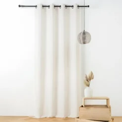 Voilage polycoton toucher doux et souple