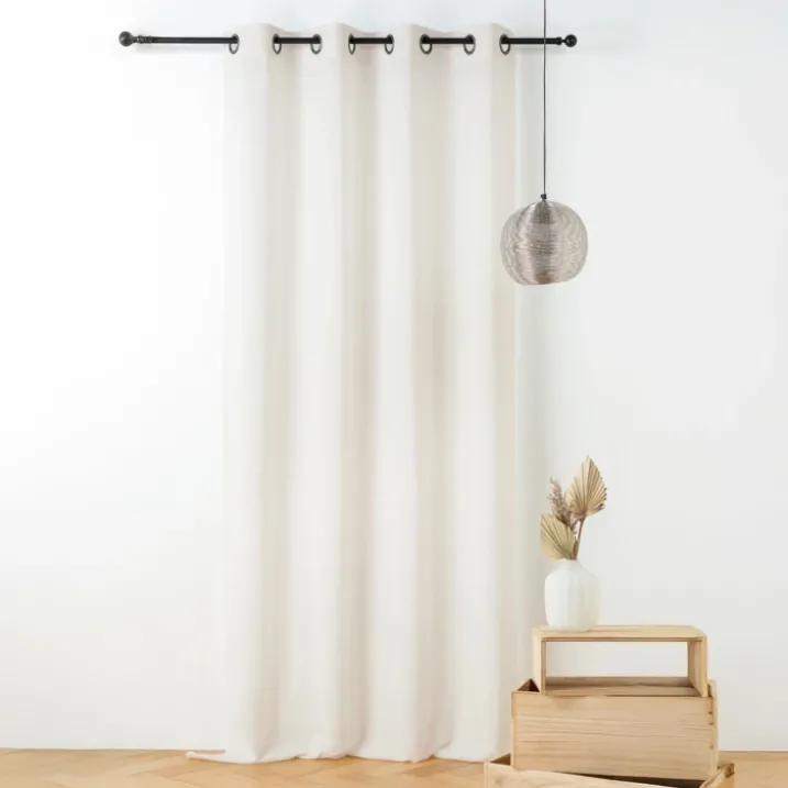 Voilage polycoton toucher doux et souple