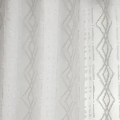 Voilage épuré à jacquard