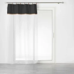 Voilage sablé esprit loft