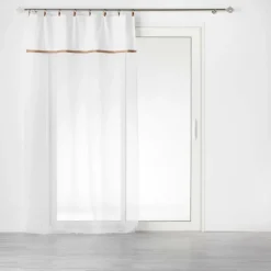 Voilage sablé esprit loft