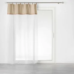 Voilage sablé esprit loft