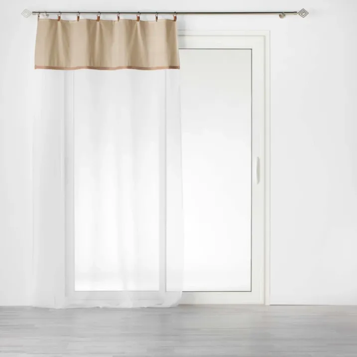 Voilage sablé esprit loft